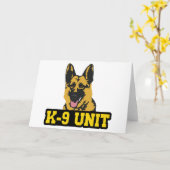 Carte Groupe K-9 (Fleur jaune)