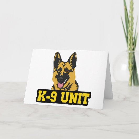 Carte Groupe K-9 (Devant)