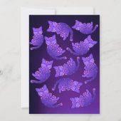 Carte Groupe mignon pourpre Neon Kitten (Devant)