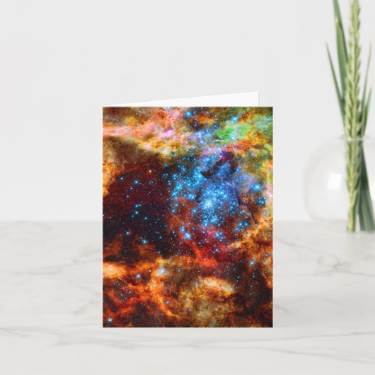 Carte Groupe stellaire, image d'espace (Devant)