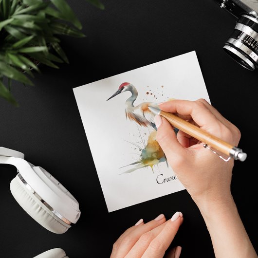 Carte Grue d'errance, personnalisée