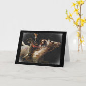 Carte Grue Ichabod Sleepy Hollows (Fleur jaune)