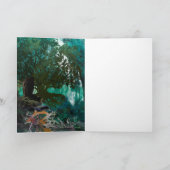 Carte Grue japonaise "Longévité" (Intérieur)