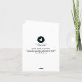 Carte Grues en papier (Dos)