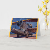 Carte Grumman F-2, 1939 (Fleur jaune)