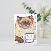 Carte Grumpy Cat (Debout devant)