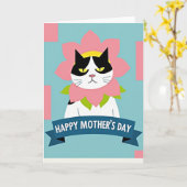 Carte Grumpy Cat Mothers Day Card (Fleur jaune)