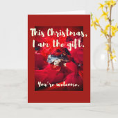 Carte Grumpy mignon bébé Sulcata Tortoise Cadeau de Noël (Fleur jaune)