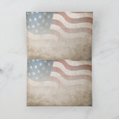 Carte Grunge USA juillet 4 Juillet Indépendance Graphiqu (Intérieur)