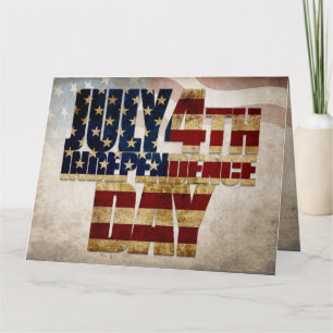 Carte Grunge USA juillet 4 Juillet Indépendance Graphiqu