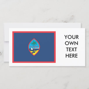 CARTE GUAM FLAG
