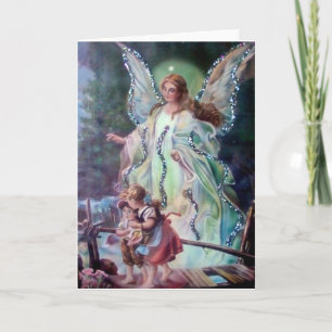 Carte GUARDIAN ANGEL c. 1900