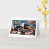 Carte Guerre, Henri Rousseau, 1894 (Fleur jaune)