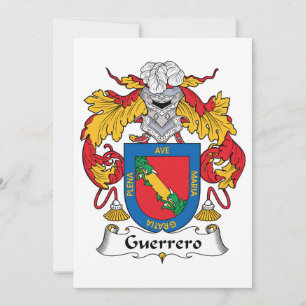 Carte Guerrero Family Crest