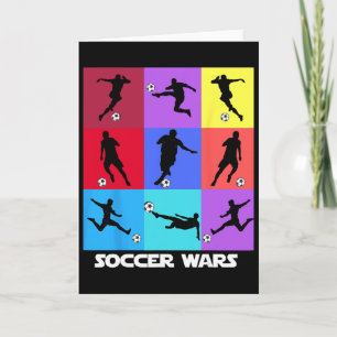 Carte Guerres de foot - Joueur de football spectaculaire