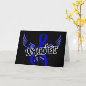 Carte Guerrier 16 Cancer rectal (Fleur jaune)