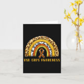 Carte Guerrier Arc-en-ciel Léopard Rsd Crps (Fleur jaune)