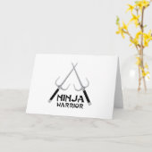Carte Guerrier de Ninja (Fleur jaune)