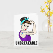 Carte Guerrier de prévention du suicide Incassable Parfa (Fleur jaune)