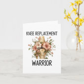 Carte guerrier de remplacement du genou (Fleur jaune)