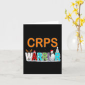 Carte Guerrier de sensibilisation CRPS (Fleur jaune)
