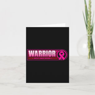 Carte Guerrier du cancer du sein - Division du cancer du