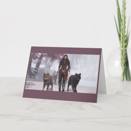 Carte Guerrier Fenrir (Devant)