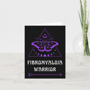 Carte Guerrier Maladie chronique Sensibilisation Boho po