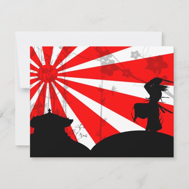 Carte Guerrier solitaire (Devant)