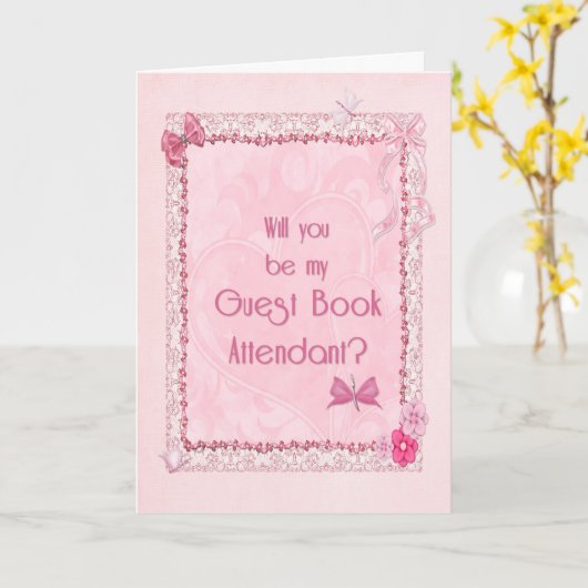 Carte Guichet (Fleur jaune)