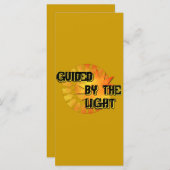 Carte Guidé par le Signet Lumière (Devant / Derrière)