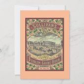 Carte Guide touristique vintage de Dublin Irlande (Devant)