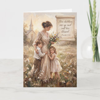 Carte Guided by Her Light Mother's Day Card