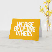 Carte Guillemets inspirants et motivants (Fleur jaune)