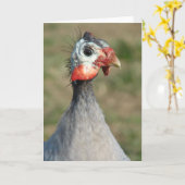 Carte Guinée Fowl (Fleur jaune)
