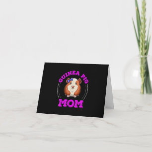 Carte Guinéenne Cochon Maman Furry Pet Mors Day Cadeaux