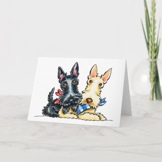Carte Guingan Cuties de Scottie (Devant)