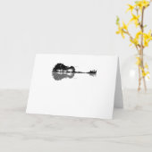 Carte Guitar Lake Shadow (Fleur jaune)