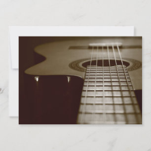 Carte Guitare acoustique