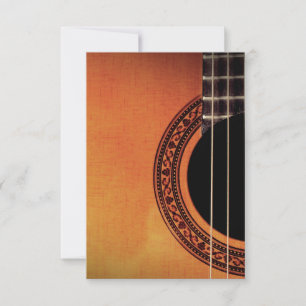 Carte Guitare acoustique