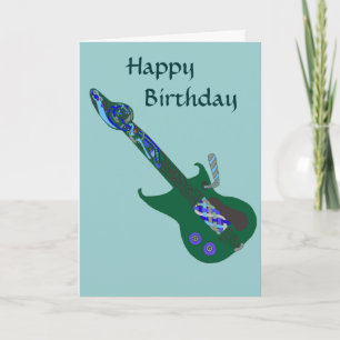 Carte Guitare Celtic Blues