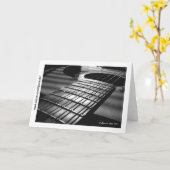 Carte Guitare espagnole 01 (Fleur jaune)