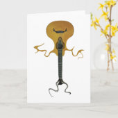 Carte Guitare fantôme (Fleur jaune)