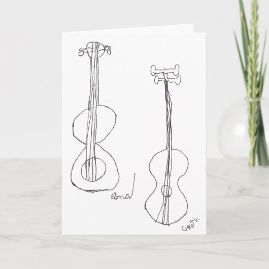 Carte "Guitares" (Devant)