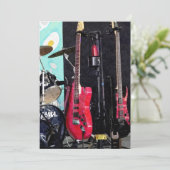 Carte Guitars and Drums (Debout devant)