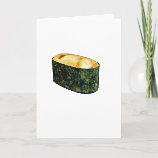 Carte Gunkan Uni Sushi (Devant)