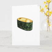Carte Gunkan Uni Sushi (Fleur jaune)