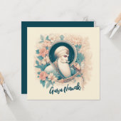 Carte Guru Nanak Bénédictions (Devant/Arrière en situation)