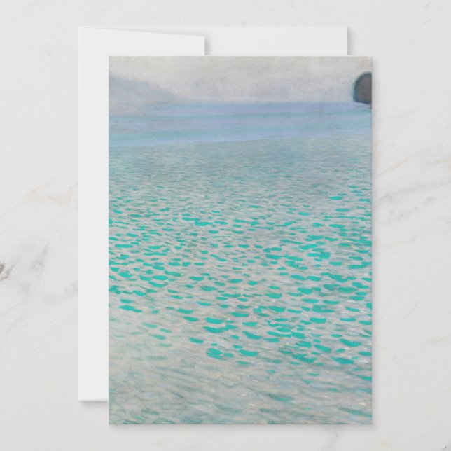 Carte Gustav Klimt - Attersee (Devant)