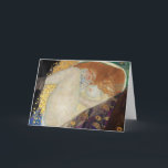 Carte Gustav Klimt - Danae<br><div class="desc">Danae - Gustav Klimt,  Huile sur toile,  1907</div>